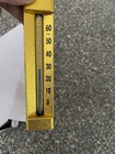 50mm 100mm χρυσή καλυμμένη Β αργιλίου μετρητών θερμομέτρων γυαλιού διμεταλλική μορφή σώματος