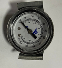 Το μανόμετρο 2 δοκιμής αερίου ελαίου νερού επιτροπή» 4» τοποθετεί το μετρητή πίεσης αέρα 1/4 Bsp για τη μέτρηση των αερίων