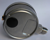 Μετρητής πίεσης ανοξείδωτου ορείχαλκου SS304 316ss 2,5» 63.5mm 0 έως 100 Kpa